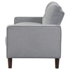 Bowen Upholstered Track Arm Tufted Loveseat Grey — product view 5