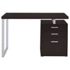 Brennan 47-inch 3-drawer Office Computer Desk Cappuccino — product view 5