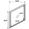 Emberlyn Dresser Mirror Brown — product view 5