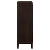 Carlton 5-drawer Bedroom Chest Cappuccino — product view 5