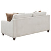 Christine 2-piece Upholstered Sloped Arm Sofa Set Beige — product view 5