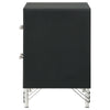 Lucia 2-drawer Nightstand Bedside Table Black — product view 5