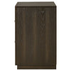 Atlas 2-drawer Bedroom Nightstand Bedside Table Dark Oak — product view 5