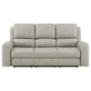 Brickston Triple Power Reclining Sofa Grey — product view 5