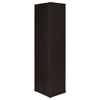Alder 71-inch 6-shelf Corner Bookcase Cappuccino — product view 5