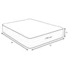 Montlake 14-inch Queen Cool Firm Memory Foam Hybrid Mattress — product view 5