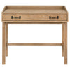 Fabian 38-inch Computer Desk with Keyboard Drawer Distressed Light Brown — product view 5