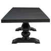 Phelps 7-piece Rectangular Dining Table Set Distressed Noir — product view 5
