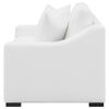 Ashlyn Upholstered Sloped Arm Loveseat White — product view 5