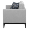 Apperson Upholstered Track Arm Loveseat Light Grey — product view 5
