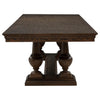Ridgewell 9-piece Rectangular Trestle Dining Set Dark Oak — product view 5