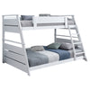 Holden Wood Veneer Twin Over Full Bunk Bed White — product view 5