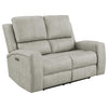 Brickston 3-piece Triple Power Reclining Sofa Set Grey — product view 5