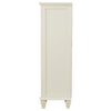 Sandy Beach 5-drawer Bedroom Chest Cream White — product view 5