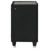 Lorient 2-drawer LED Nightstand with USB Black — product view 5