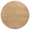 Andrews 5-piece Round Dining Table Set Light Ash and Black — product view 5