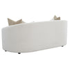 Rainn 2-piece Boucle Upholstered Sloped Arm Sofa Set Latte — product view 5