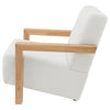 Fitzroy Boucle Upholstered Accent Arm Chair Ivory — product view 5