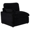 Collins Modular Power Loveseat Black — product view 5