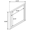 Leanne Dresser Mirror Light Oak — product view 5