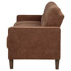 Bowen II Fabric Upholstered Track Arm Sofa Rust — product view 5