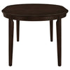 Gabriel 5-piece Extension Leaf Dining Table Set Cappuccino — product view 5