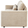 Amador Chenille Upholstered Track Arm Sofa Camel — product view 5