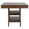 Dewey 5-piece Rectangular Dining Table Set Walnut — product view 5