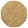 Elowen 5-piece Round Solid Wood Dining Set Light Walnut — product view 5