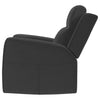 Brentwood Upholstered Recliner Chair Dark Charcoal — product view 5