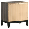 Watson 2-drawer Nightstand Grey Oak — product view 5