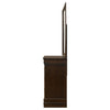 Louis Philippe 6-drawer Dresser with Mirror Cappuccino — product view 5