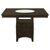 Gabriel 5-piece Square Counter Height Dining Set Cappuccino — product view 5