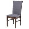 Sherwood Upholstered Dining Side Chair Grey (Set of 2) — product view 5