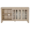 Solano Sliding Door Dining Sideboard Server Weathered Mango — product view 5