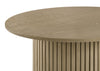 Hamlyn 5-piece Round Wood Dining Set Wheat and Natural Oak — product view 5