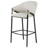 Chadwick Fabric Upholstered Bar Chair Beige (Set of 2) — product view 5