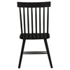 Hamlyn 5-piece Round Wood Dining Set Black — product view 6