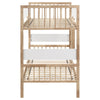 Dakota Wood Twin Over Twin Bunk Bed Natural — product view 6
