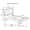 Watson Wood Queen Panel Bed Grey Oak — product view 6