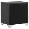 Melody Upholstered 2-drawer Nightstand Grey — product view 6