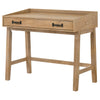 Fabian 38-inch Computer Desk with Keyboard Drawer Distressed Light Brown — product view 6