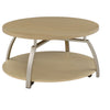 Dacre 2-piece Round Coffee and End Table Set Greige — product view 6