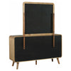 Robyn 6-drawer Bedroom Dresser and Mirror Light Ash — product view 6
