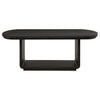 Leandro 78-inch Extension Dining Room Table Burnished Black — product view 6