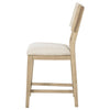 Kailani Rattan Cane Counter Side Chair Beige Oak (Set of 2) — product view 6