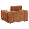 Burnett Chenille Upholstered Accent Chair Burnt Orange — product view 6