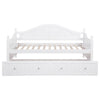 Julie Ann Wood Twin Daybed with Trundle White — product view 6