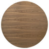 Crestmore 5-piece 46-inch Round Wood Dining Table Set Walnut — product view 6