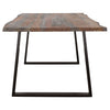 Ditman 80-inch Live Edge Dining Table Grey Sheesham — product view 6